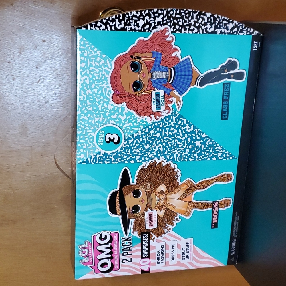 LOL Surprise (Series 3) OMG Dolls 2-Pack  (Da Boss And Class Prez)